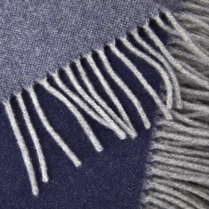  Yves Delorme Allegria wool blanket (Marine)