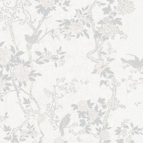 Marlowe Floral Dove Ralph Lauren Home wallpaper, from the Signature Papers II collection 