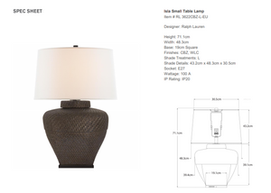 Ralph Lauren Home Isla Table Lamp