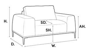 Manhattan armchair by Mark Eichholtz