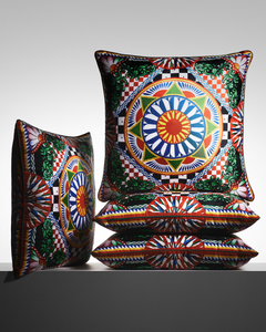 Poduszka jedwabna Dolce&Gabbana, Carretto Siciliano