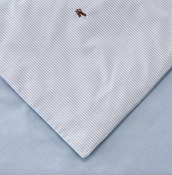 Ralph Lauren Home comforter cover, from the Oxford (Blue) collection