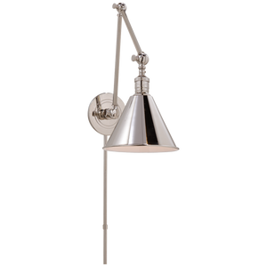 Wall lamp E.F Chapman Boston Functional Double Arm