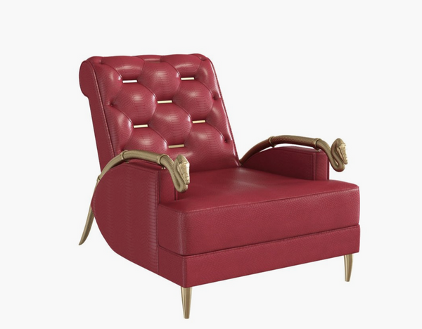 Fotel Snake marki Roberto Cavalli Home Interiors