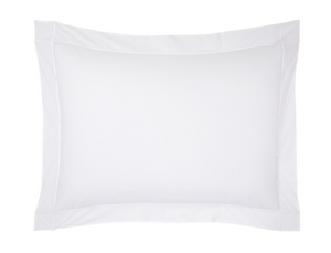 Yves Delorme pillowcase, from the Athena (Blanc) collection