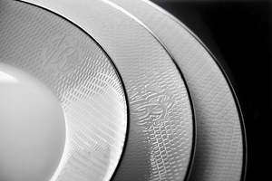 Roberto Cavalli Home tea cup, from the Lizzard (Platin) collection