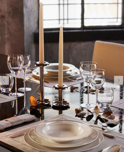 Armani Casa water glass, from the Dvorak collection