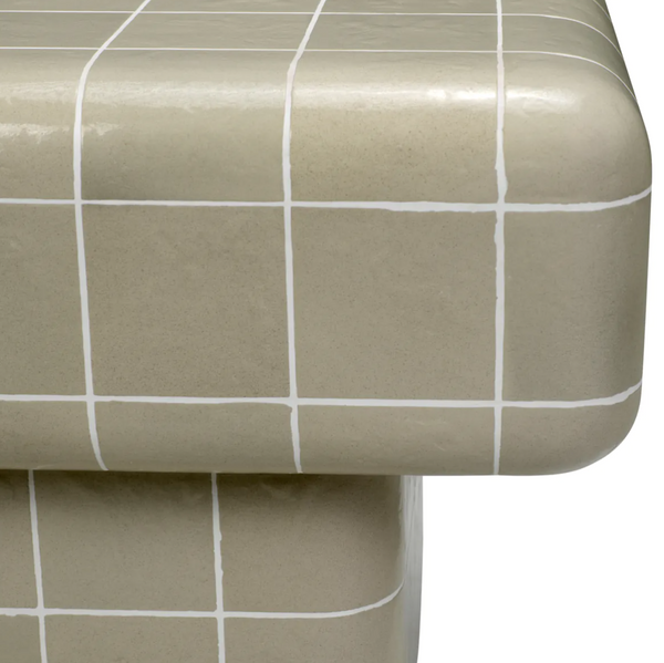 Vitalis garden side table by Eichholtz