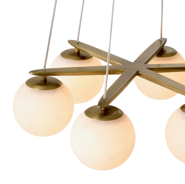 Morro chandelier by Eichholtz