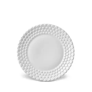 L'Objet dessert plate, from the Aegean (White) collection