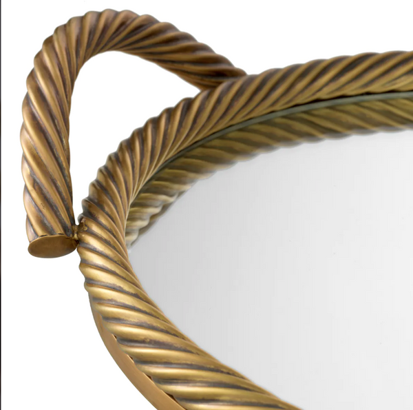 Salvi Round Tray by Eichholtz