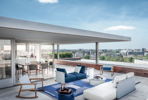 Hashi modular garden sofa by Gervasoni 1882