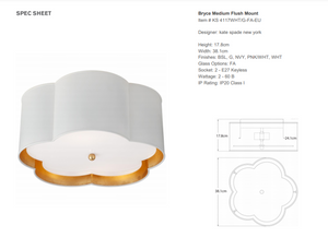 Kate Spade New York Bryce Plafond Medium