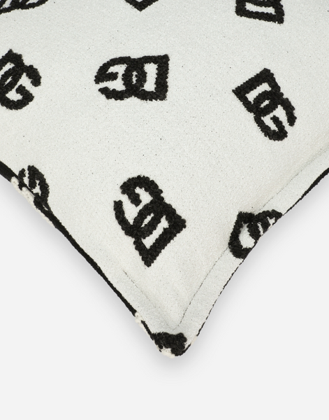 Dolce&Gabbana bouclé cushion, DG Logo