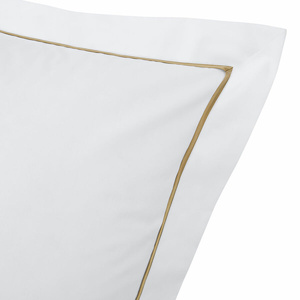 Ralph Lauren Home pillowcase, from the Westbank (Chamois) collection