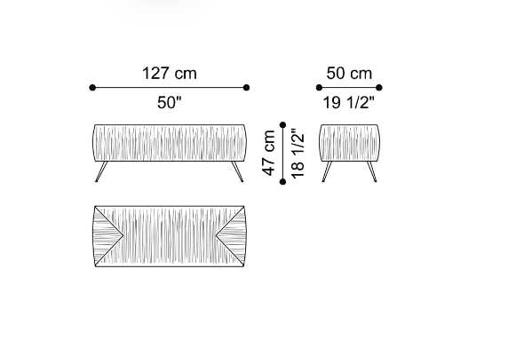 Puf Gianfranco Ferré Home, Rowe