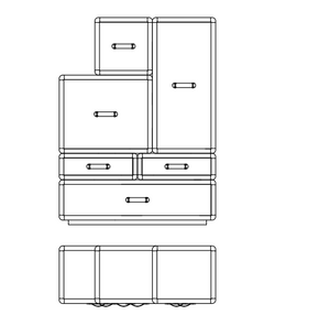 Fly Case chest of drawers by Roberto Cavalli Home Interiors