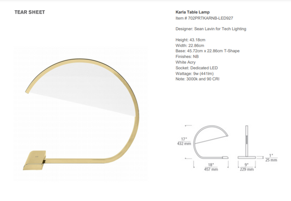 Sean Lavin Karla Table Lamp