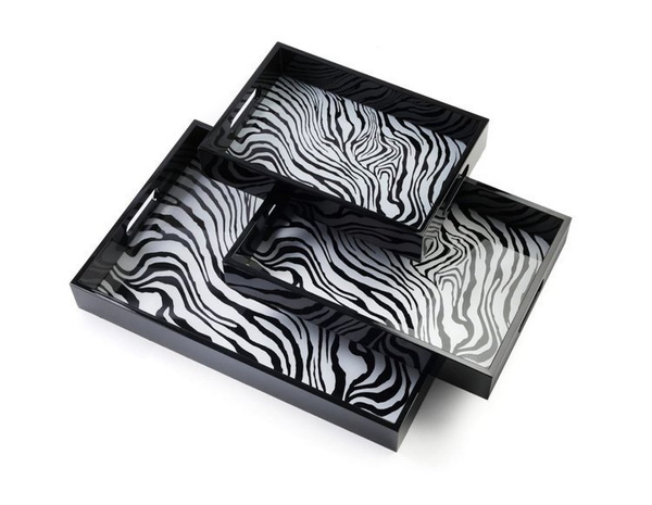 Taca Roberto Cavalli Home, z kolekcji Zebrage (Medium)