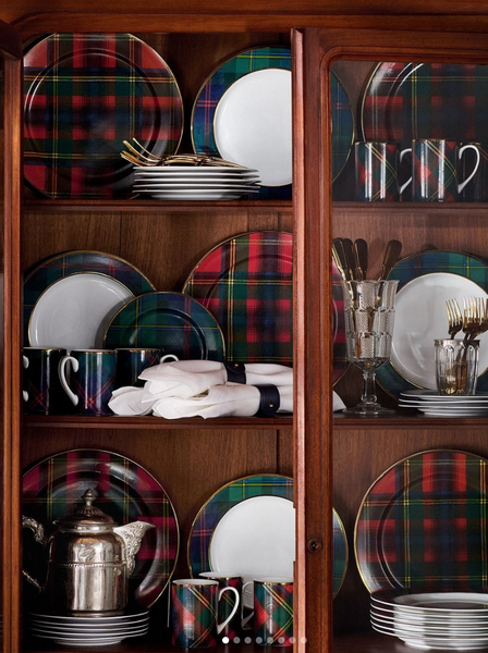 Talerz deserowy Ralph Lauren Home, z kolekcji Alexander