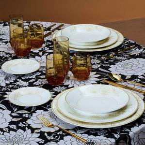 Zestaw sześciu widelców Roberto Cavalli Home, z kolekcji Logo