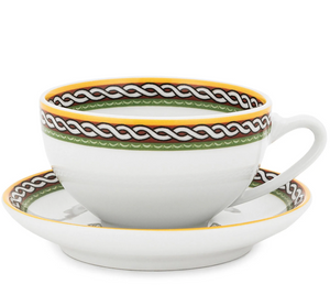 Dolce&Gabbana tea cup and saucer, Carretto Siciliano