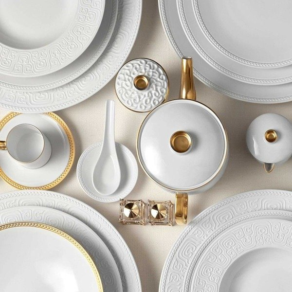 Solniczka i pieprzniczka L'Objet Han Spice Jewels Gold