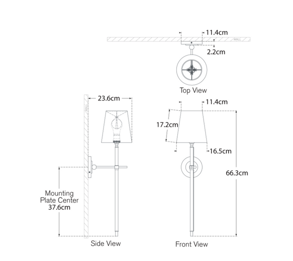 Thomas O'Brien Bryant Large Wrapped wall lamp Bryant Large Billiard pendant lamp by Thomas O'Brien by Visual Comfort