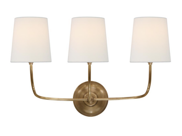 Vendome wall lamp by Thomas O'Brien
