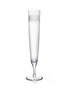 Ralph Lauren Home crystal champagne glass, from the Langley collection