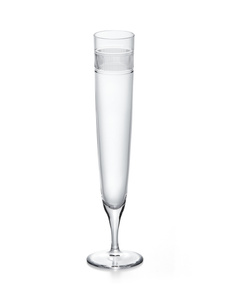 Ralph Lauren Home crystal champagne glass, from the Langley collection