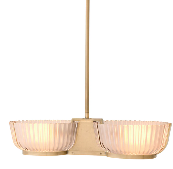 Artos Double chandelier by Eichholtz