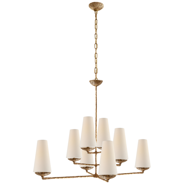 Aerin Fontaine Large Chandelier by Visual Comfort 