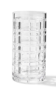 Crystal, large Ralph Lauren Home vase, from the Hudson collection.