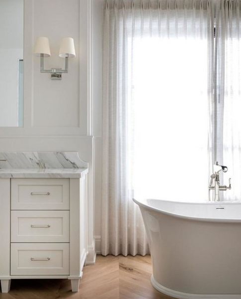 Square Tube Double wall lamp by Chapman & Myers