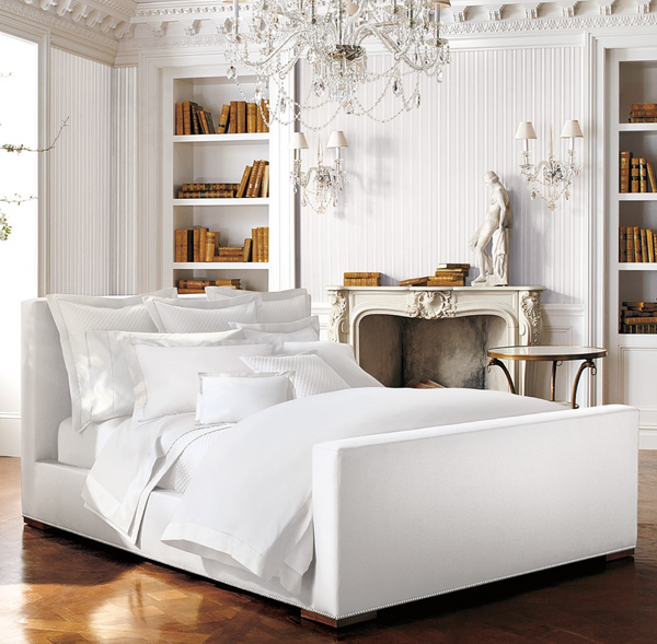 Ralph Lauren Home sheet, from the Langdon collection (White)