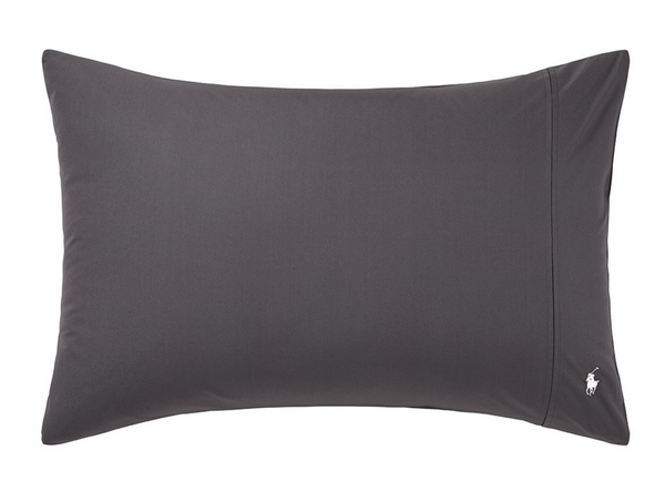 Poszewka na poduszkę firmy Ralph Lauren Home, z kolekcji Player (Charcoal)