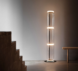 Cylinder Big Base floor lamp by Flos