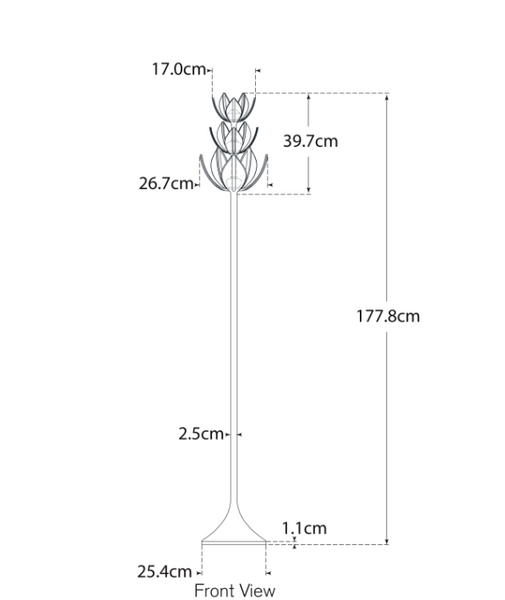 Julie Neill Alberto floor lamp
