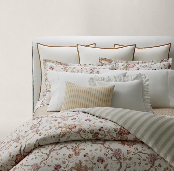 Ralph Lauren Home bedding set, from the Elsie (Cream) collection,