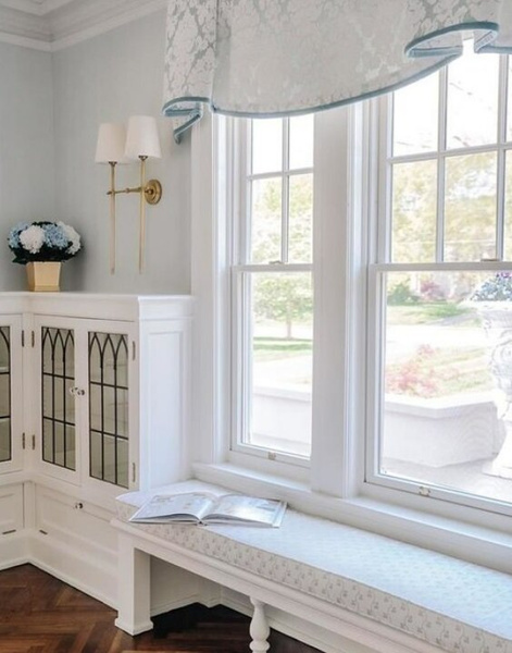 Thomas O'Brien Bryant Large Double wall lamp linen