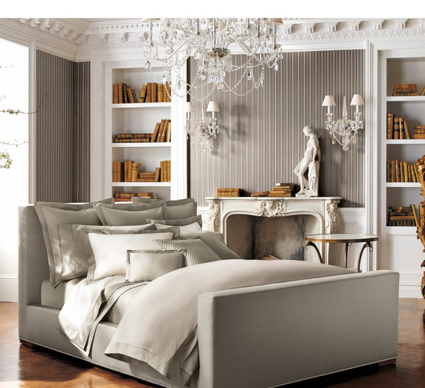 Poszewka na kołdrę Ralph Lauren Home, z kolekcji Langdon RL624 (Silver)