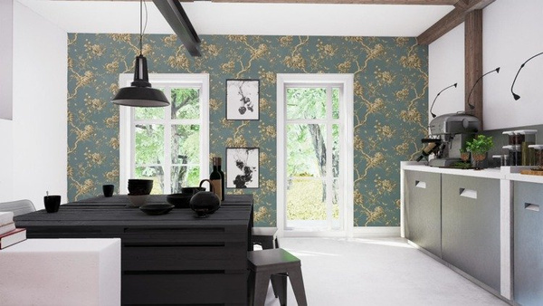 Ashfield Floral Ralph Lauren Home wallpaper, from the Signature Papers collection