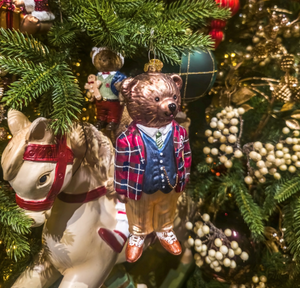 Christmas decoration - Teddy bear in a jacket