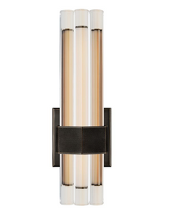 Fascio 14" asymmetric wall lamp designed by Lauren Rottet