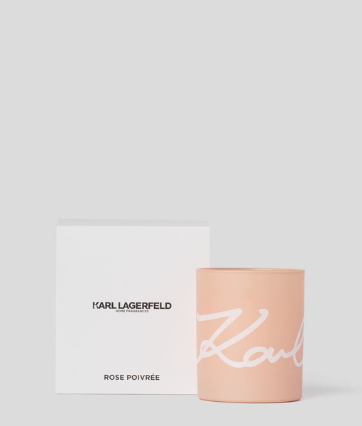 Karl Lagerfeld Rose Poivree Scented Candle