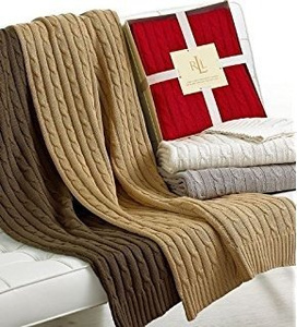 Koc Ralph Lauren Home, z kolekcji Cable (White)