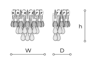 Kinkiet Etoile 575/AP5 marki Italamp