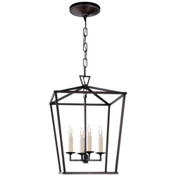Chapman & Myers Darlana Small pendant lamp by Visual Comfort