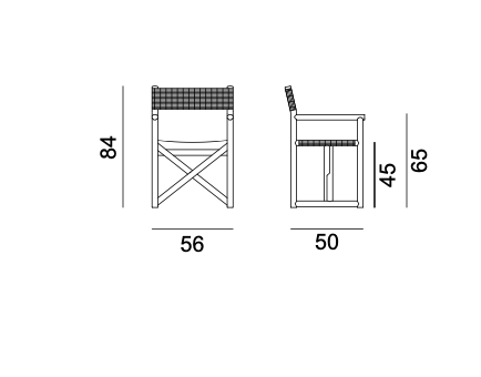 Hashi 24 chair by Gervasoni 1882